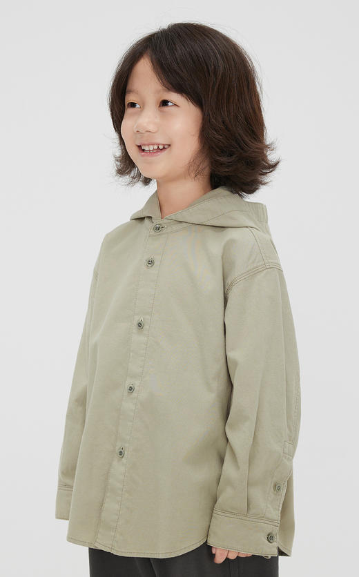 jnby  23年秋款  轻薄柔软宽松长袖衬衣 1N8210880 商品图3