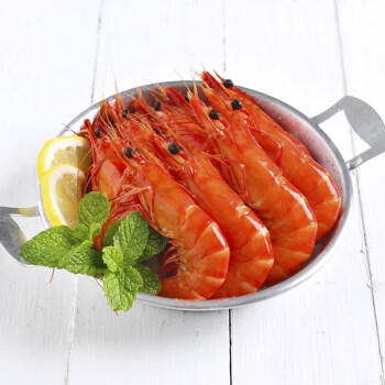 京东超市 泰国活冻黑虎虾850g 特大号(20-30规格)17-26只/盒 新旧包装交替 商品图1