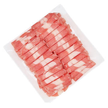 恒都 国产精选羊肉卷 1斤 冷冻 火锅食材 羊肉片 生鲜 商品图5