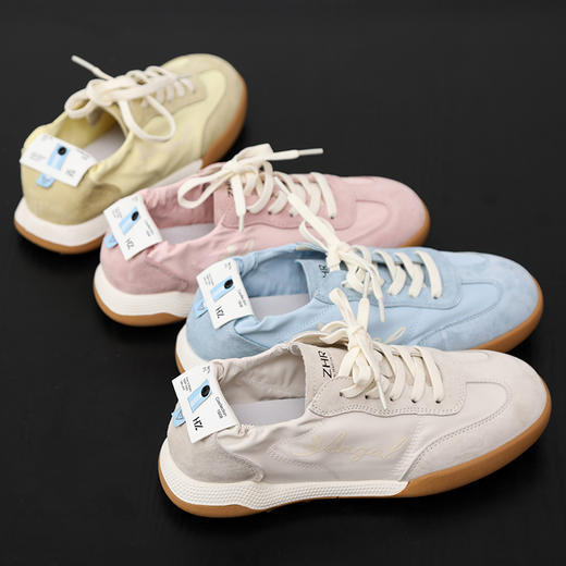 ZHR云朵感芭蕾德训鞋透气女鞋2023新款夏季运动休闲鞋小白鞋 商品图8