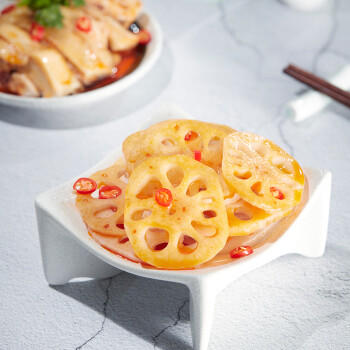 来伊份 脆藕香辣味150g 卤藕藕片 办公室休闲零食 即食小吃小包装 商品图4