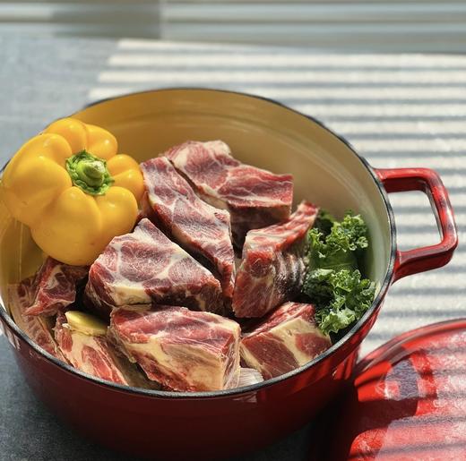 禾木质道美国谷饲200天安格斯牛背肋排，玉米大豆谷饲，奶香四溢香甜可口，红烧、炖煮、煎烤，秋冬必备，4斤 商品图3