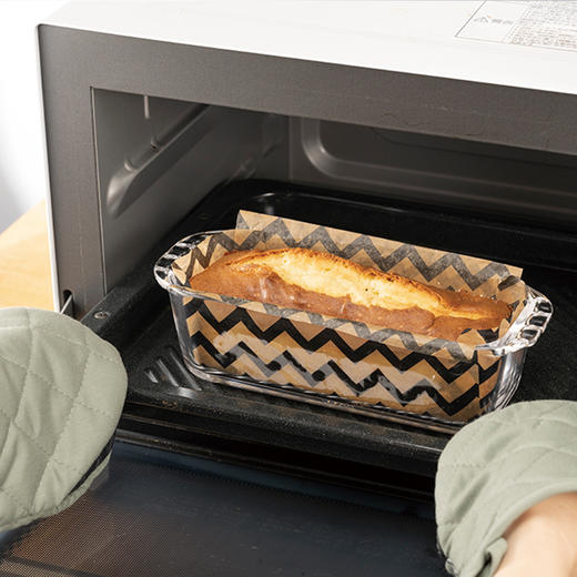 【HARIO】耐热玻璃甜品套装家用可微波磅蛋糕碗量杯刮刀HSK 商品图2