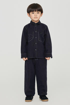 jnby  23年秋款  柔软宽松长袖衬衣 1N8210030