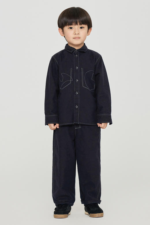 jnby  23年秋款  柔软宽松长袖衬衣 1N8210030 商品图0