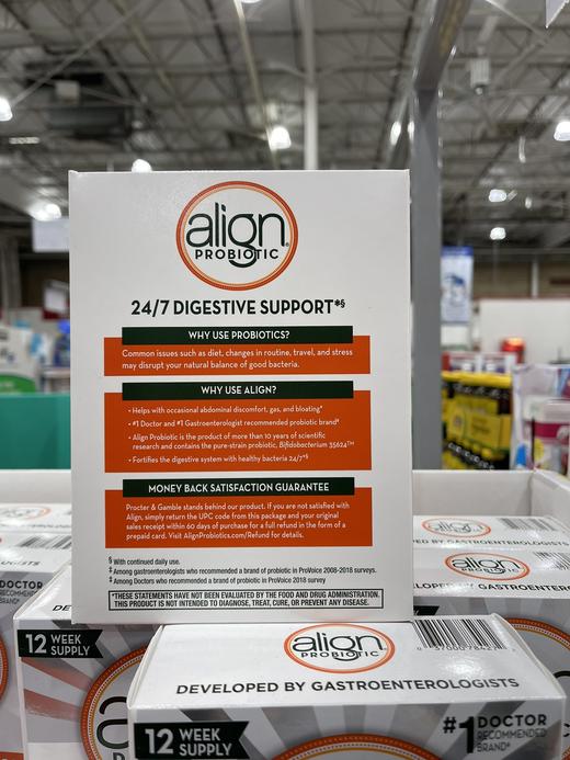 ALIGN成人益生菌维护消化系统健康84粒装！美国代购，无中文标签，介意慎拍 Moon 商品图3