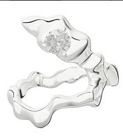 R-BLANK IN BLANK DB130301 不规则环绕戒指 【透明宝石】 商品图0