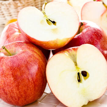 京鲜生 新西兰皇家姬娜苹果加力果9粒礼盒装 单果180-230g 生鲜水果礼盒 商品图5