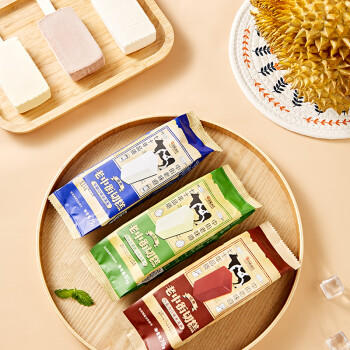 中街冰点 经典老中街切糕 牛奶口味冰淇淋 70克*10支 雪糕 家庭装 商品图4