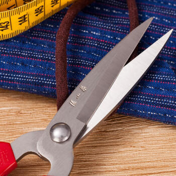 张小泉 家用剪刀手工剪刀办公剪刀红色单把装HBS-198 /厨具 /刀剪菜板 /剪刀 商品图1