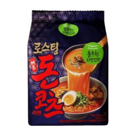 【4连包】圃美多 辣骨汤拉面109.5g*4 