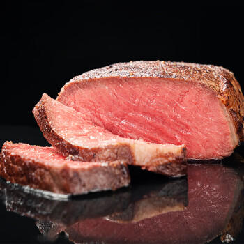 小牛凯西菲力原肉整切调理牛排盒装含酱包600g儿童牛扒阿根廷牛肉烧烤早餐 商品图1