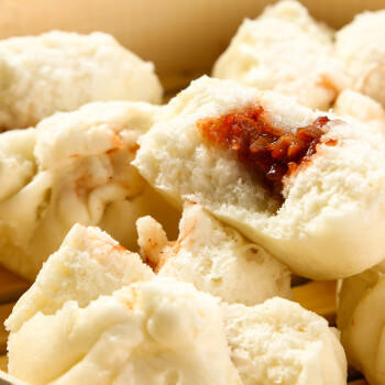 避风塘叉烧包350g/10只 港式早茶点心速冻早餐食品半成品儿童早饭肉包子 商品图2