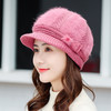 【大头救星❗️不洗头懒星人常备】新款冬天帽子加绒加厚妈妈针织毛线帽，不仅加绒加厚，更针织精致；同时线条流畅，简单大方。让这冬天多一份舒适和美好。 商品缩略图1