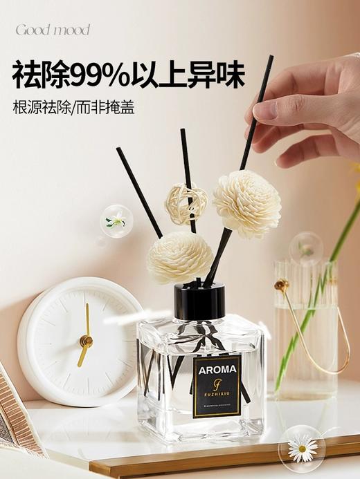 充值下单更划算‼ 尹谜【透明四角瓶】无火香薰挥发液 200ml 商品图1