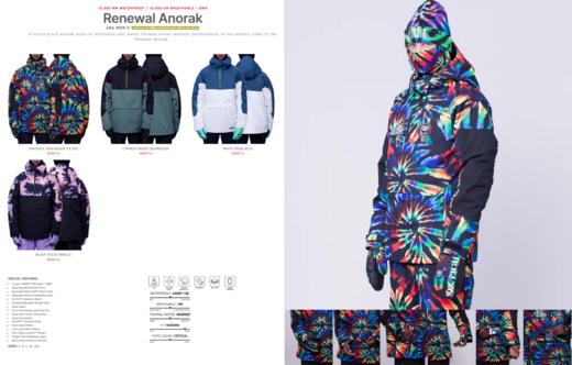 23/24 686雪服RENEWAL INSULATED ANORAK 商品图1