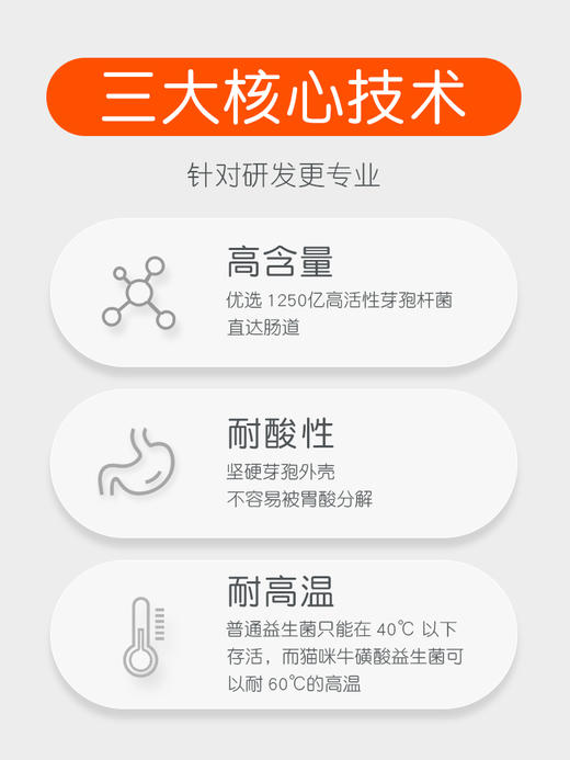 肠胃保健 猫咪牛磺酸益生菌 商品图2