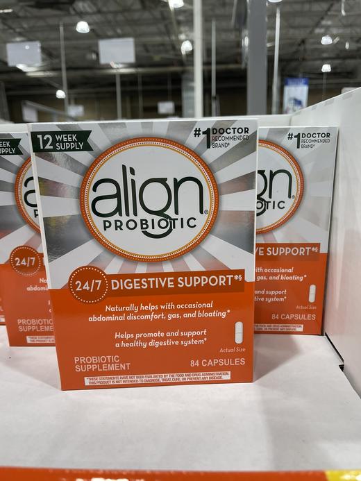 ALIGN成人益生菌维护消化系统健康84粒装！美国代购，无中文标签，介意慎拍 Moon 商品图1