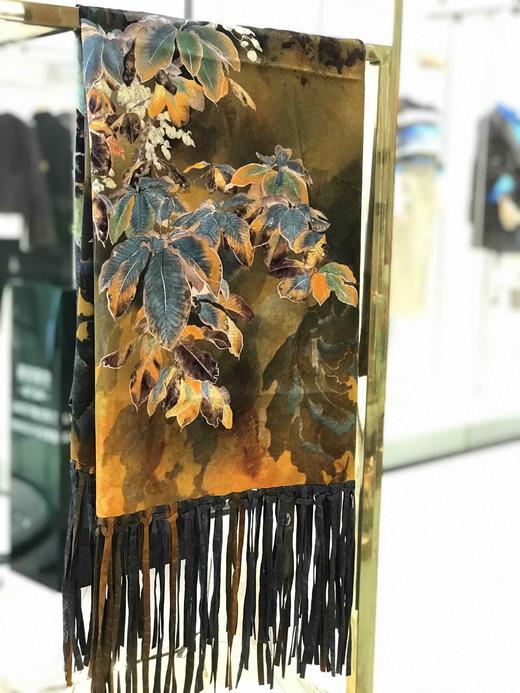 优品堂【5108渊清玉絜】重磅桑蚕丝双面长巾 商品图6