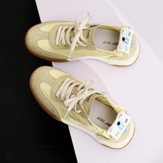 ZHR云朵感芭蕾德训鞋透气女鞋2023新款夏季运动休闲鞋小白鞋 商品图5