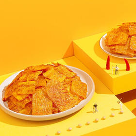 源氏 豆皮辣条 办公室宿舍网红休闲零食小吃 烤辣片65g