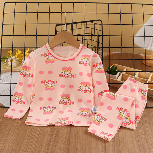 秋季儿童精梳棉莱卡家居服 商品图12
