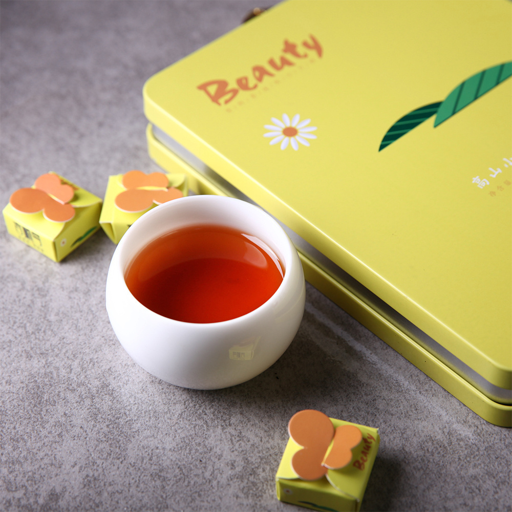 吉顺号2018年普洱熟茶 金豆豆菊花香型普洱熟茶小沱礼盒装120克/盒