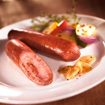 尊乐黑椒味香肠260g 爆汁脆皮烤肠 火腿肠热狗肠早餐肉肠火锅烧烤食材 商品图2