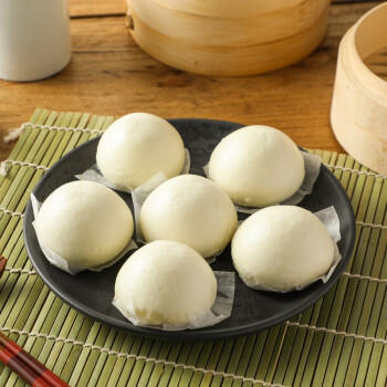 避风塘豆沙包700g35g*20个儿童早餐速冻包子速食面点早茶早点 商品图0
