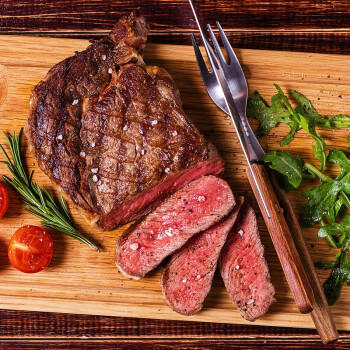 华牧鲜【真原切认证】澳洲谷饲原切儿童菲力牛排130g*8片 牛肉0添加 商品图6