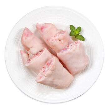 精气神 国产无抗山黑猪猪蹄块800g 冷冻免切猪爪 猪肉生鲜美食烧烤 商品图3