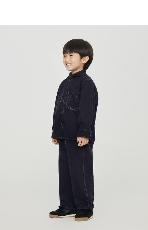 jnby  23年秋款 宽松直筒长裤 1N8E10580 商品图6