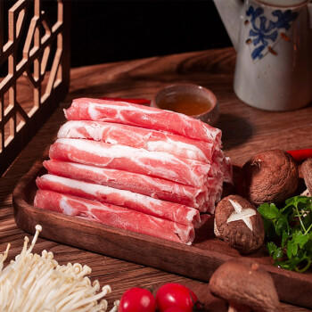 涝河桥 供港宁夏滩羊 国产原切羊肉片 脆骨肉片  260g 火锅食材 商品图1