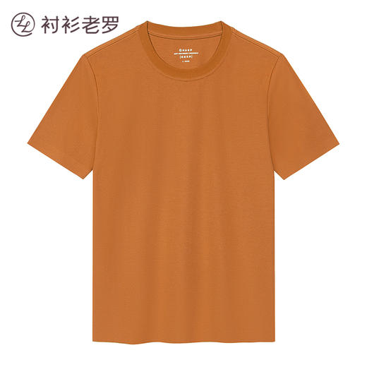 【森呼吸六号】桑蚕丝纯色百搭短袖T恤LGT001 商品图5