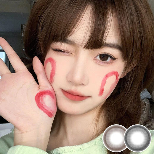 CHEOCO / 半年抛 / 2片入 / 小黑糖/小软糖 / 14.2mm / 适中扩瞳自然提亮心机款 商品图1