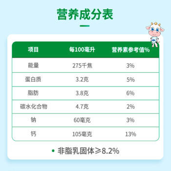 完达山经典有机纯牛奶200ml*24盒 有机生态牧场 礼盒装 送礼推荐 商品图3