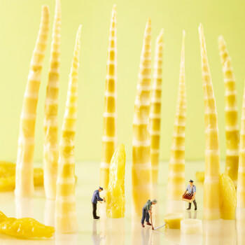 来伊份山椒罗汉笋250g泡椒竹笋尖开袋即食解馋小吃下饭菜手剥笋休闲零食 商品图6