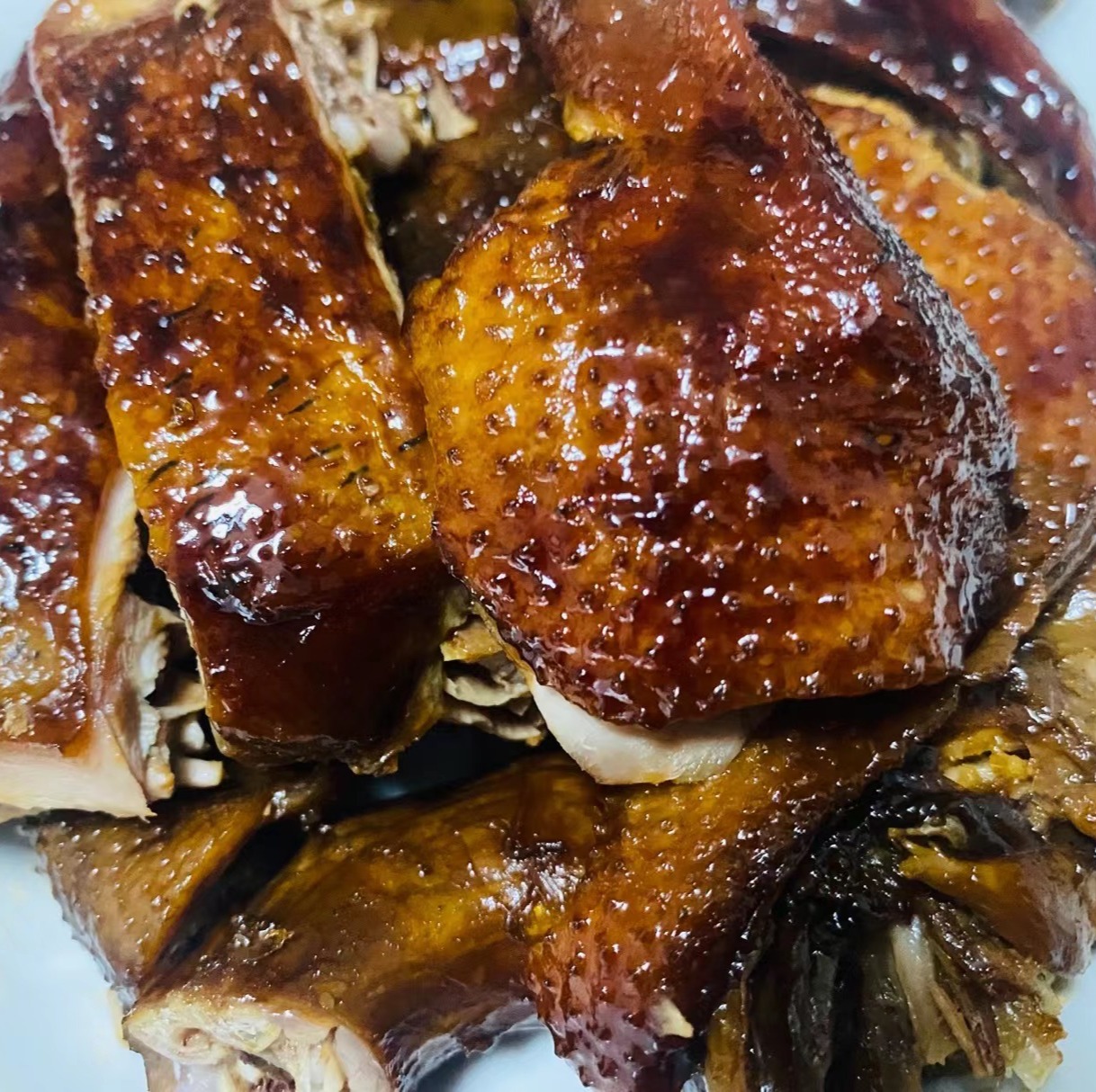 来自江西鄱阳湖的绿头鸭 皮薄肉瘦不腥 爆炒肉美 炖汤汤鲜