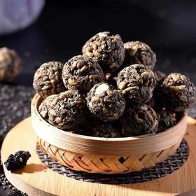 【买200包送200包！壹得利五黑坚果丸子】黑芝麻与桑葚、枸杞、米豆等多种粗粮谷物营养组合。美味健康，粗粮谷物营养代餐糕点。健康