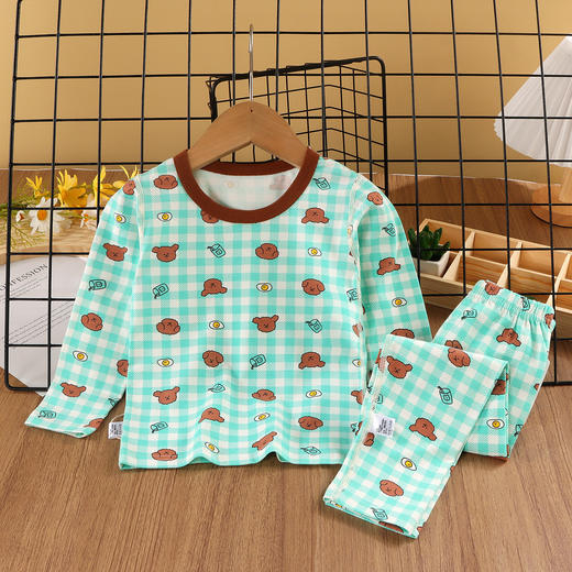 秋季儿童精梳棉莱卡家居服 商品图7