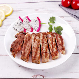 伊赛 国产清真黑椒牛排套餐10片1000g黄油包100g黑椒酱包200g