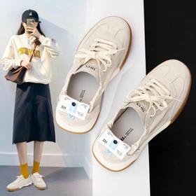 ZHR云朵感芭蕾德训鞋透气女鞋2023新款夏季运动休闲鞋小白鞋