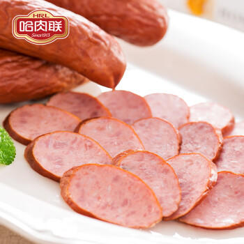 哈肉联哈尔滨红肠  东北特产香肠 儿童红肠1.02kg 中华老字号火腿肠熟食 商品图2