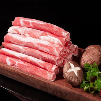 涝河桥 供港宁夏滩羊 国产原切羊肉片 脆骨肉片  260g 火锅食材 商品图3