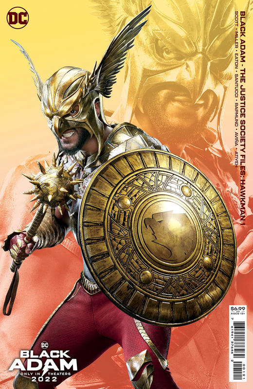 黑亚当 正义会社档案：鹰侠 特刊 Black Adam Justice Society Files Hawkman（2022） 商品图1