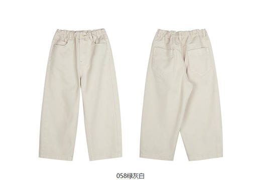 jnby  23年秋款 耐脏耐磨直筒牛仔长裤 1N8E11360 商品图11