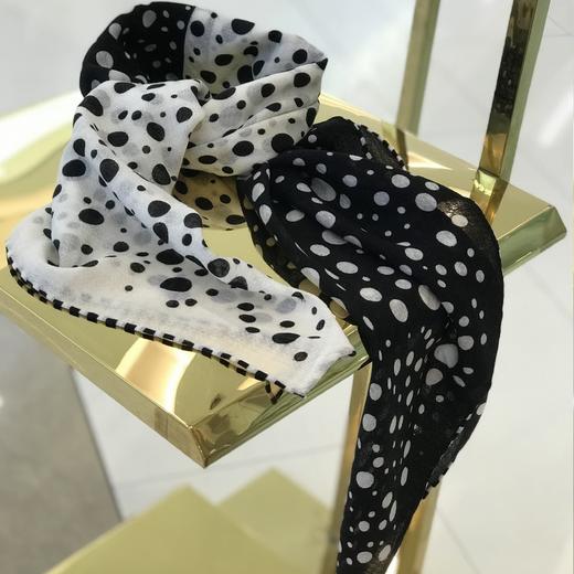 优品堂【素时锦年】100*100精品羊毛方巾 商品图0