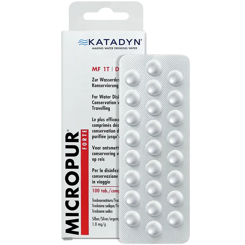 康迪 野外用 净水片 净水粉(Katadyn Micropure Fort IT)