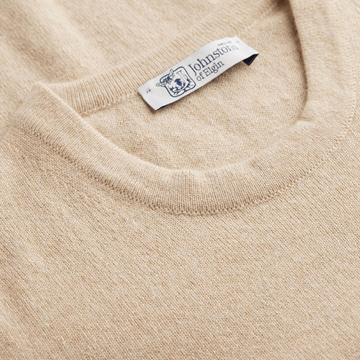 Johnstons of Elgin女士纯羊绒经典圆领套头衫 商品图4