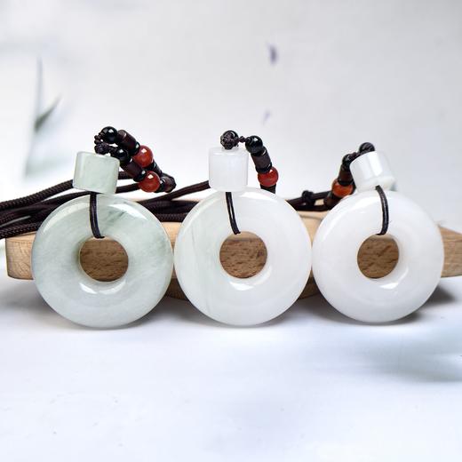 金丝玉吊坠-天山翠甜甜圈46-49 商品图0